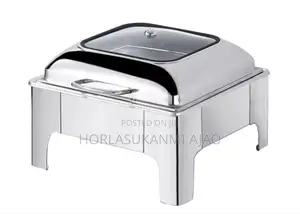 Morden Luxury Quality Silver Chaffing Dish Square 