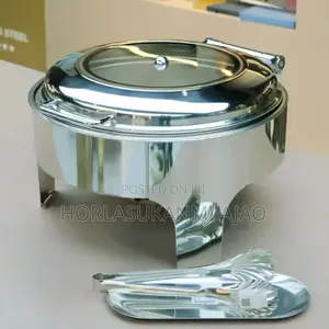 Morden Luxury Quality Silver Chaffing Dish Round 