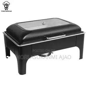 Morden Luxury Quality Black Chaffing Dish 
