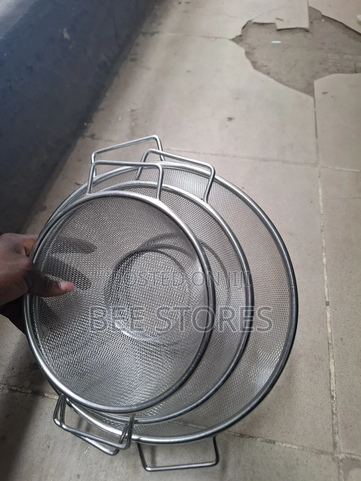 3in1 Stainless Seive Strainer Set