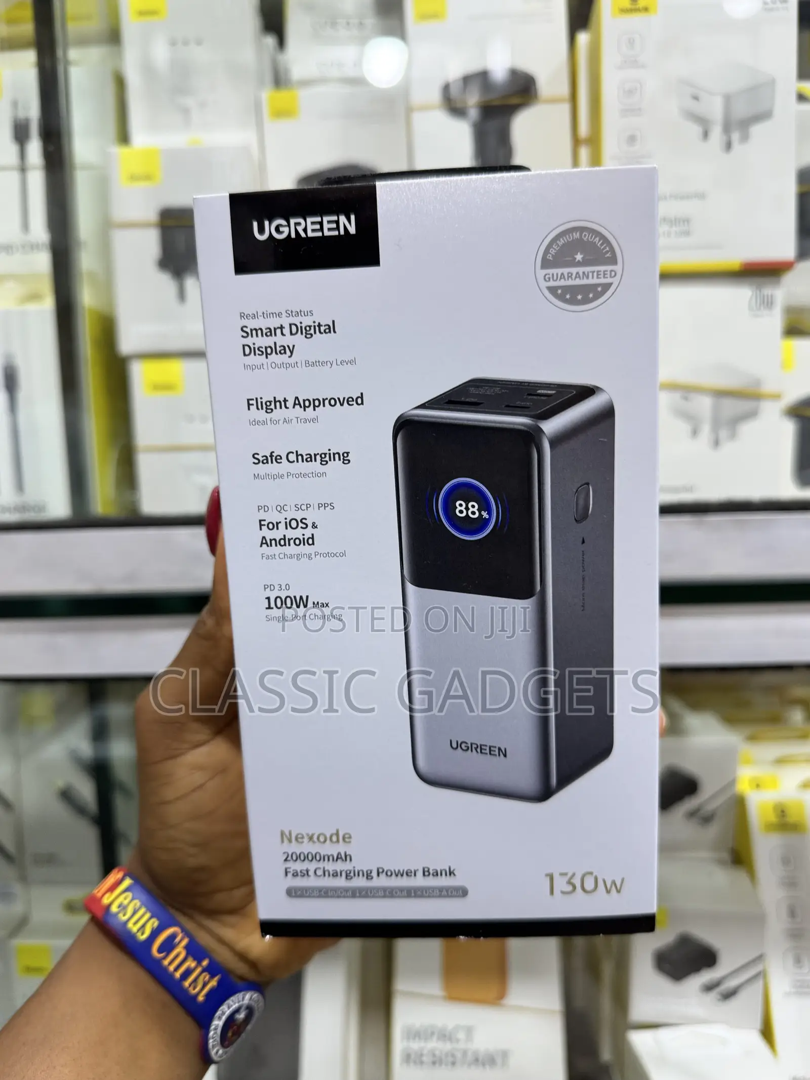 Ugreen Nexode Power Bank 20000mah 130w With Digital Display