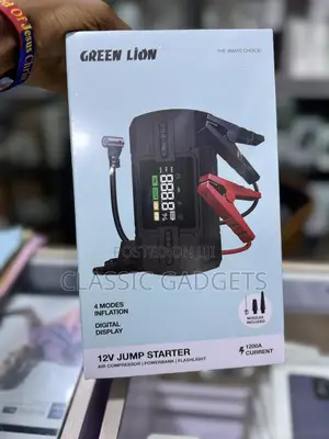 Photo - Green Lion 12v Jump Starter 12000 Mah