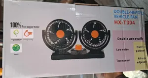 Double Headed Vehicle Fan