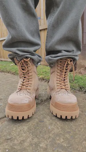 The 2025 Balenciaga Combat Strike Luxury Boots