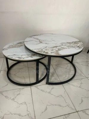 Black Leg 2 in 1 Center Table