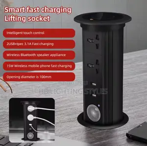 Ip65 Motorized Pop-Up Lifting Power Outlet