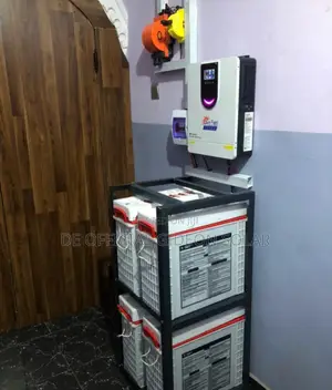 Photo - 4kva Inverter System 48volts Battery System 8pics 500watts