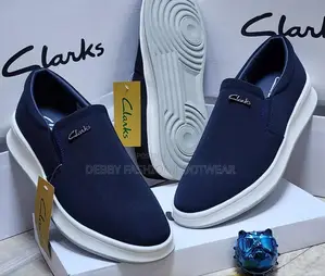 Clark Suede White Sole