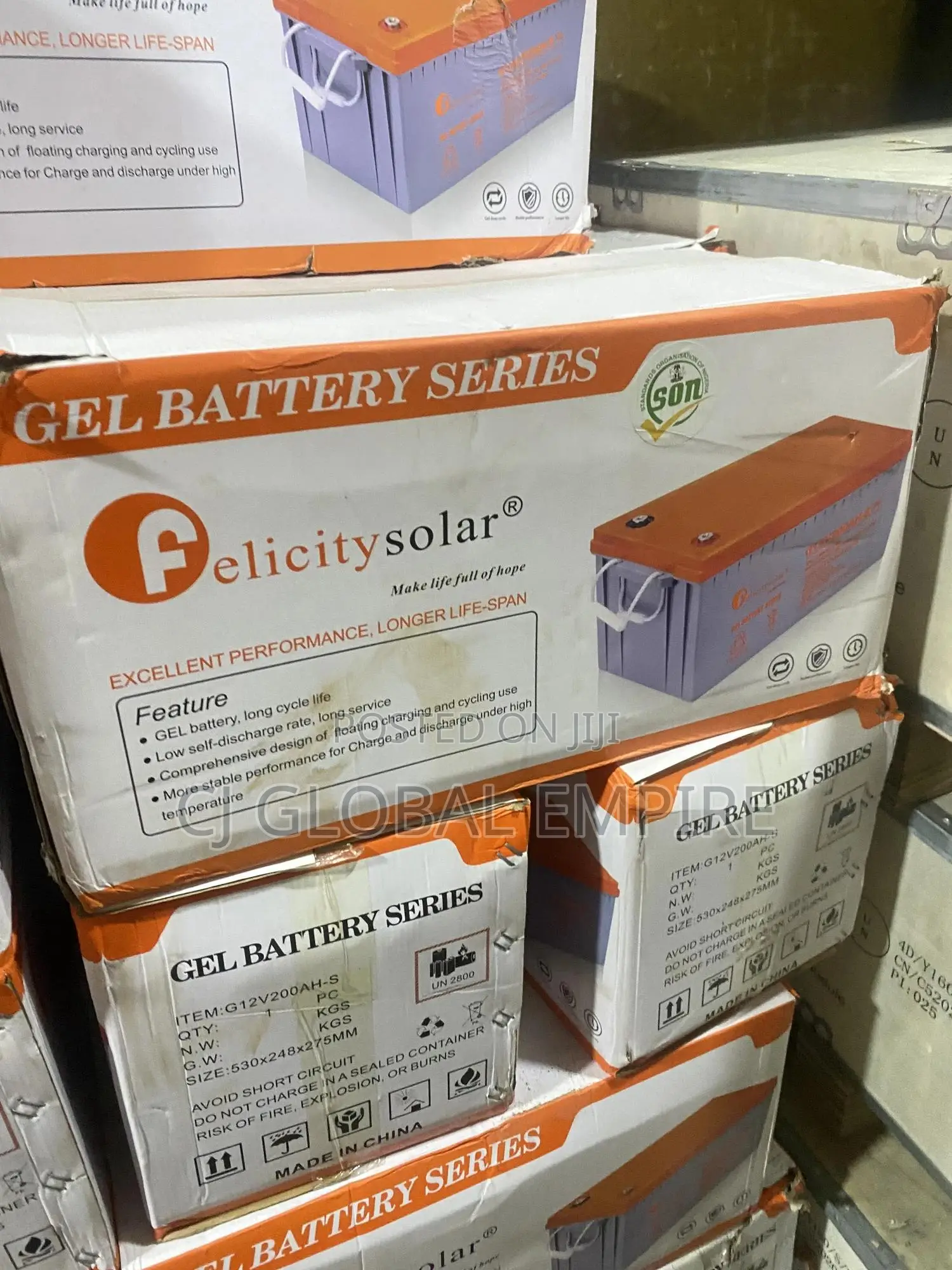 Felicity Gel Battery