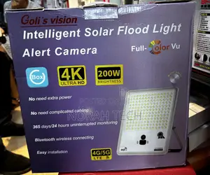 Intelligent Solar Flood Light Alert Camera