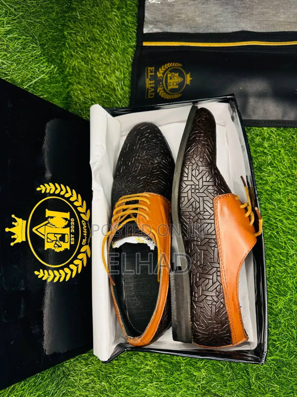 Patterned Leather Shoe