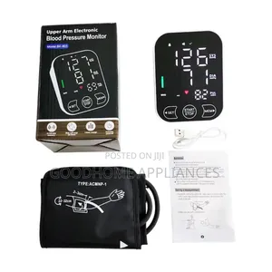 Led Light Blood Pressure Monitor (With Voice)
