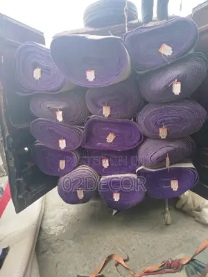 Plain Suede Purple Rugs For Office And Events