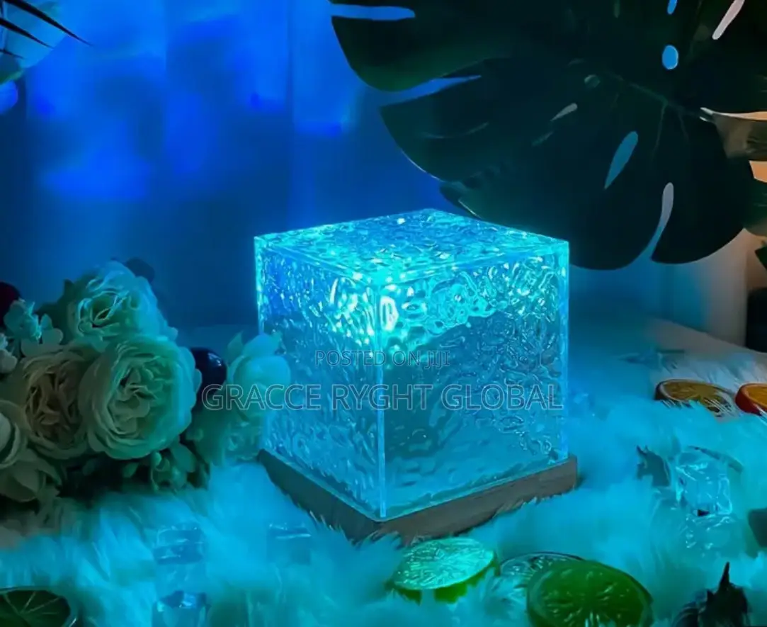 Aurora Water Ripples Led Night Lamp