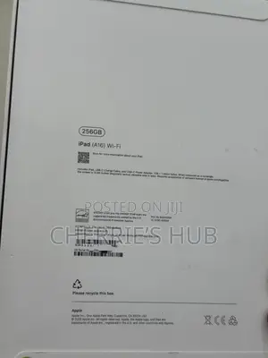 New Apple iPad (2025) 256 GB Pink
