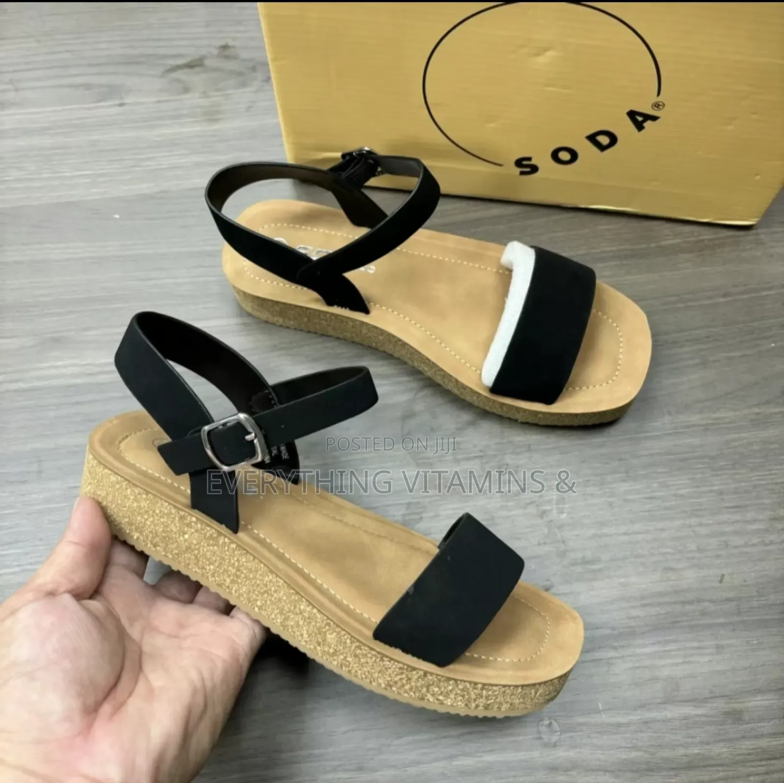 Ladies Platform Wedge Sandals