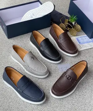 Christian Dior Pure Italian Leather Luxury Men Loafers