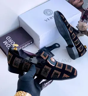 High Quality Versace Luxury Men Shoe In Lagos