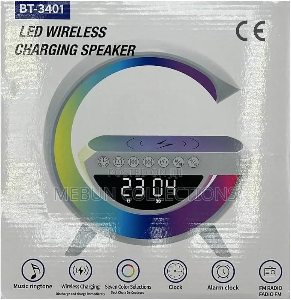 Led Wireless Charging Speaker