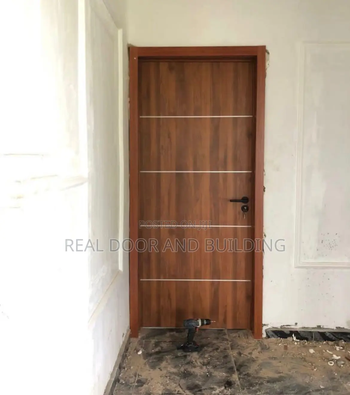 Solid HDF Wooden Room Door. (6rlgs)