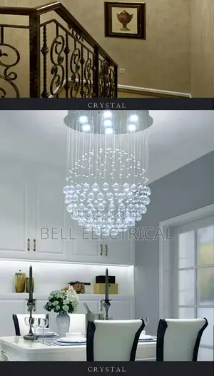 Modern Crystal Pendant Lamp Led