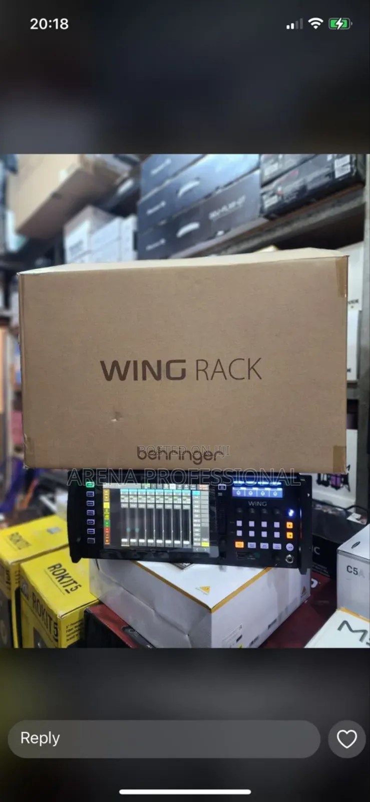 Behringer Wing Rack