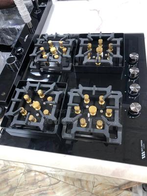 Sky-Opening 4 Burner Cooker