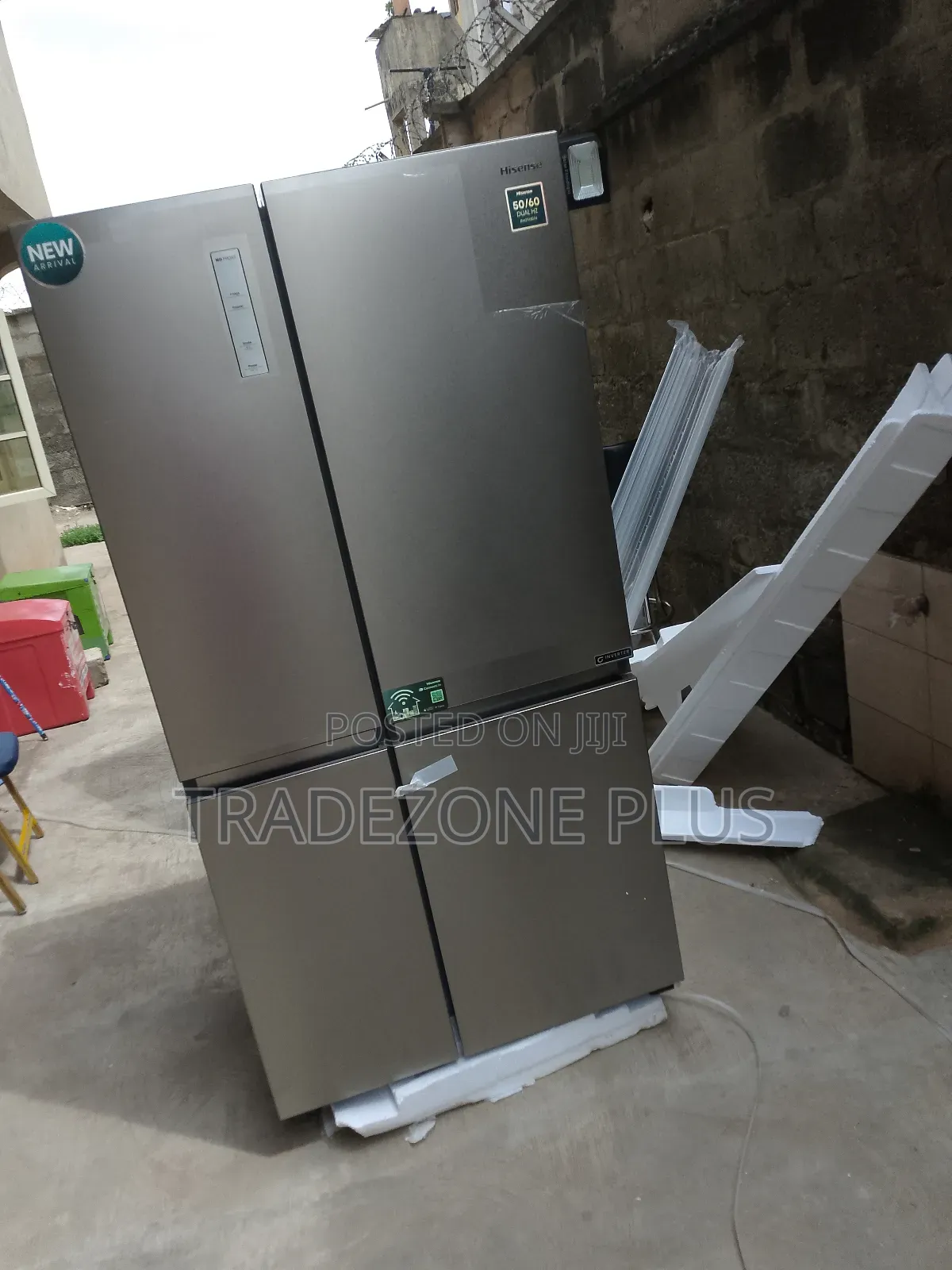 Hisense 634l Capacity Side-by-Side Refrigerator