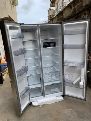 Long Lasting Cooling Hisense 634l Side by Side Refrigerator