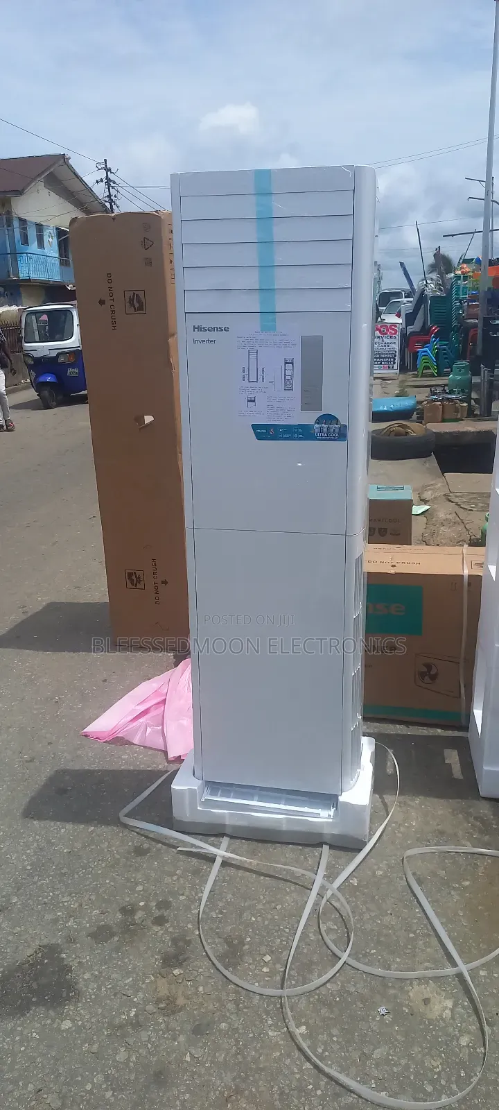 Hisense Expert Inverter Standing Unit Unit Ac 2hp Cooper
