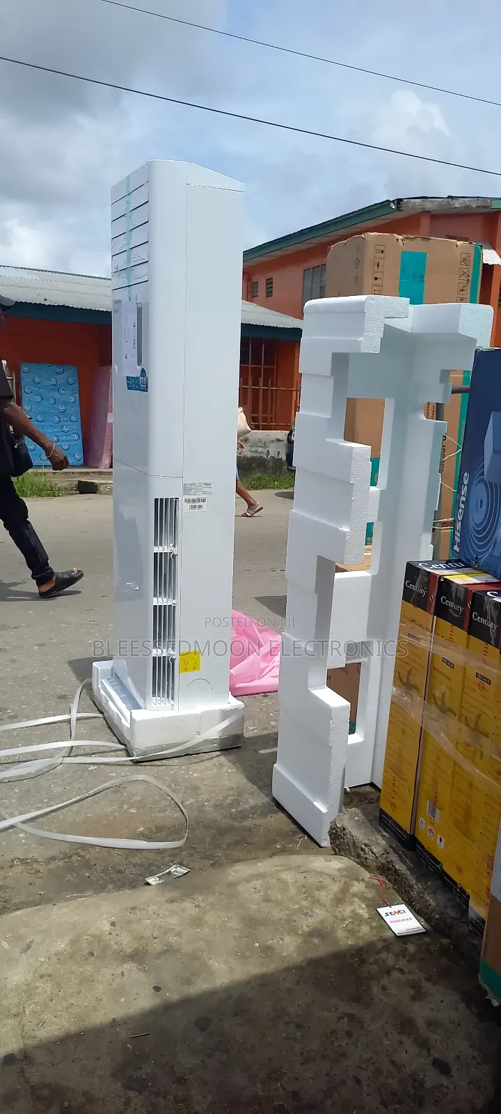 Hisense Expert Inverter Standing Unit Unit Ac 2hp Cooper