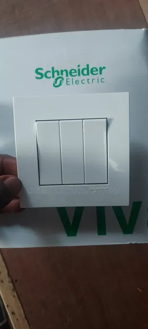 Schneider 3 Gang Switch Vivace Range