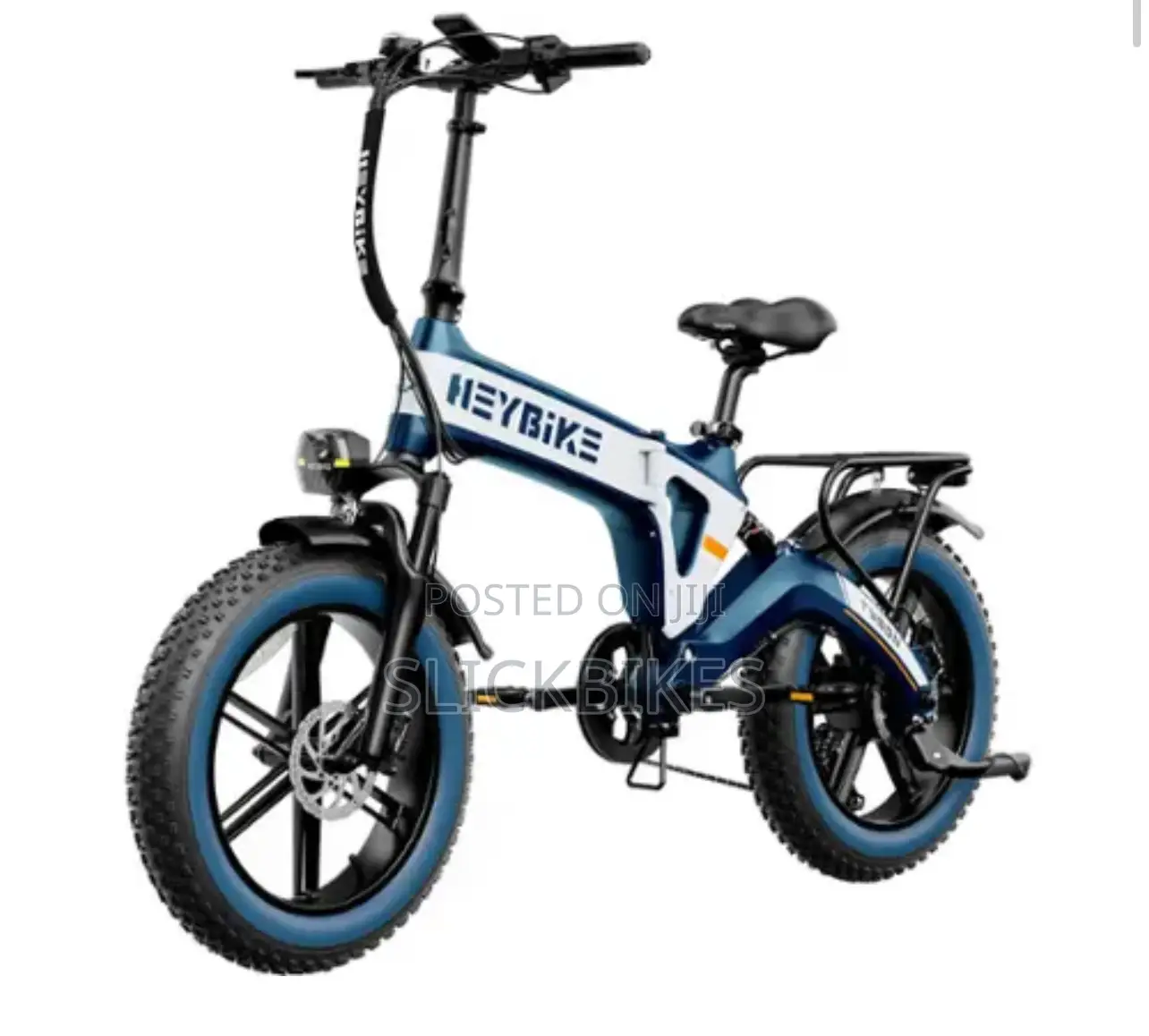 Heybike - Tyson Foldable E-Bike W/ 55mi Max Operating Range