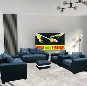Quality Couch: 7 Seaters Sofa Chairs and Table. Pblfl20