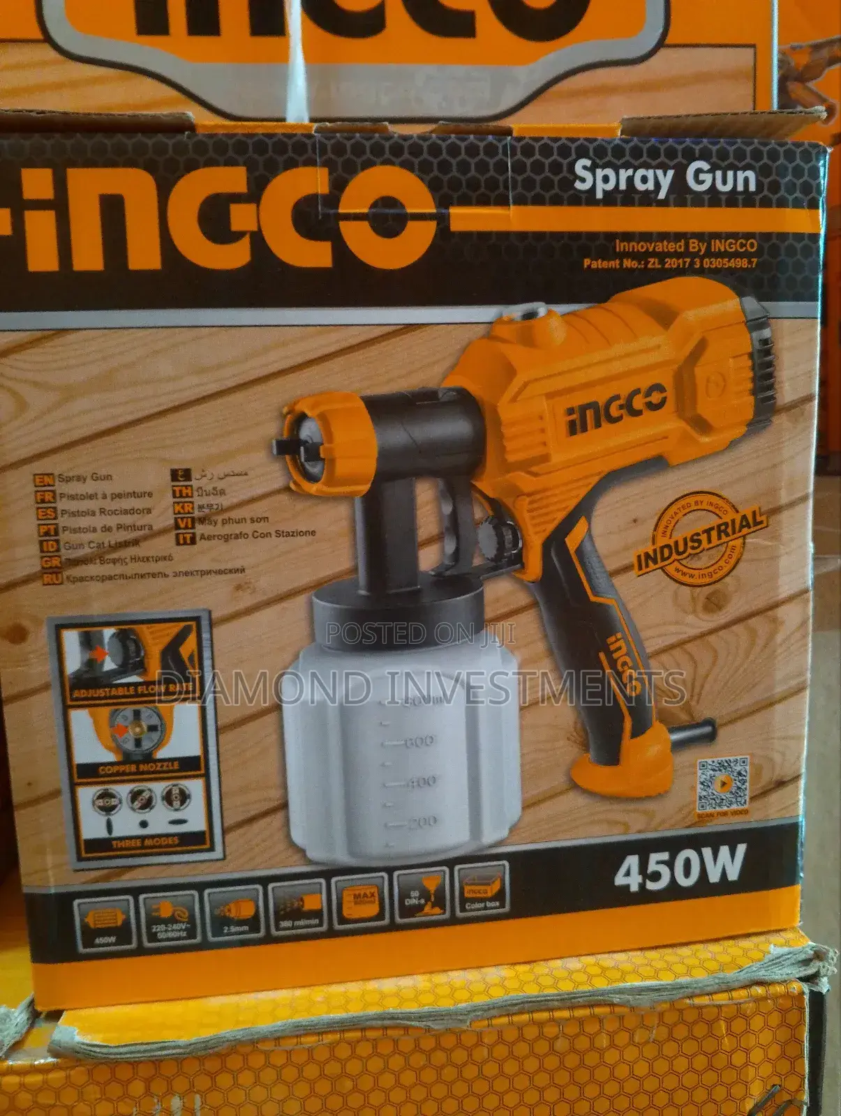 Electric Spraying Gun