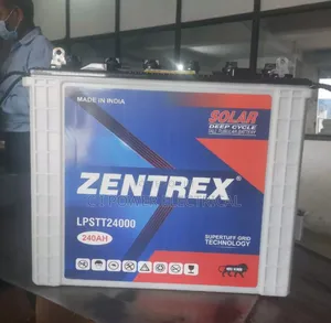240 Ah Zentrex Tubular Battery