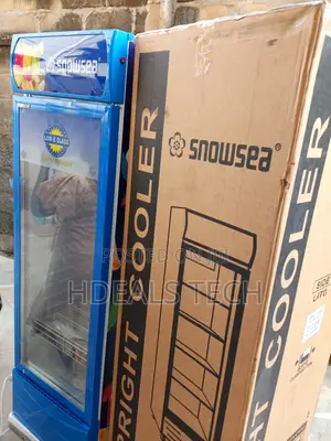Space-Saving Upright Fridge - Snowsea 400l Lc-400w
