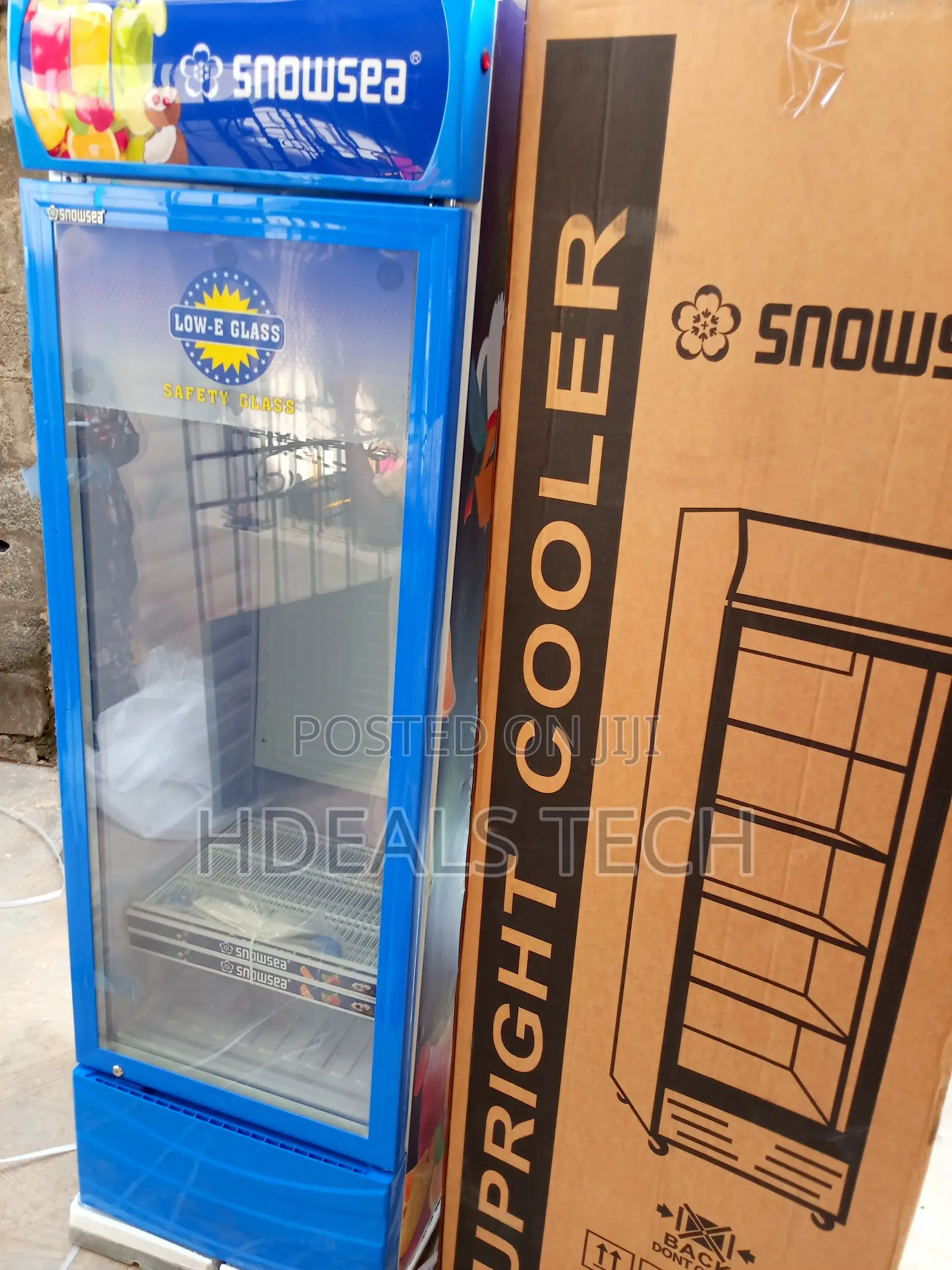 Snowsea Lc-400w Upright Refrigerator - Elegant Practical