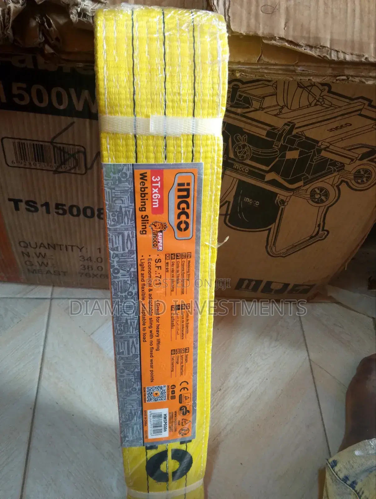Webbing Sling 3ton X 6m