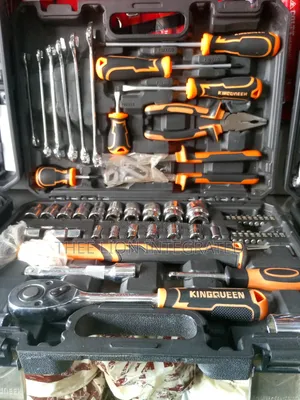 Technical Tools Box With Working Tools