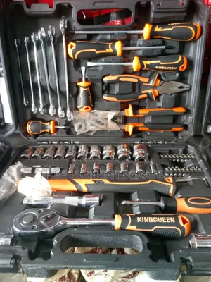 Technical Tools Box With Working Tools