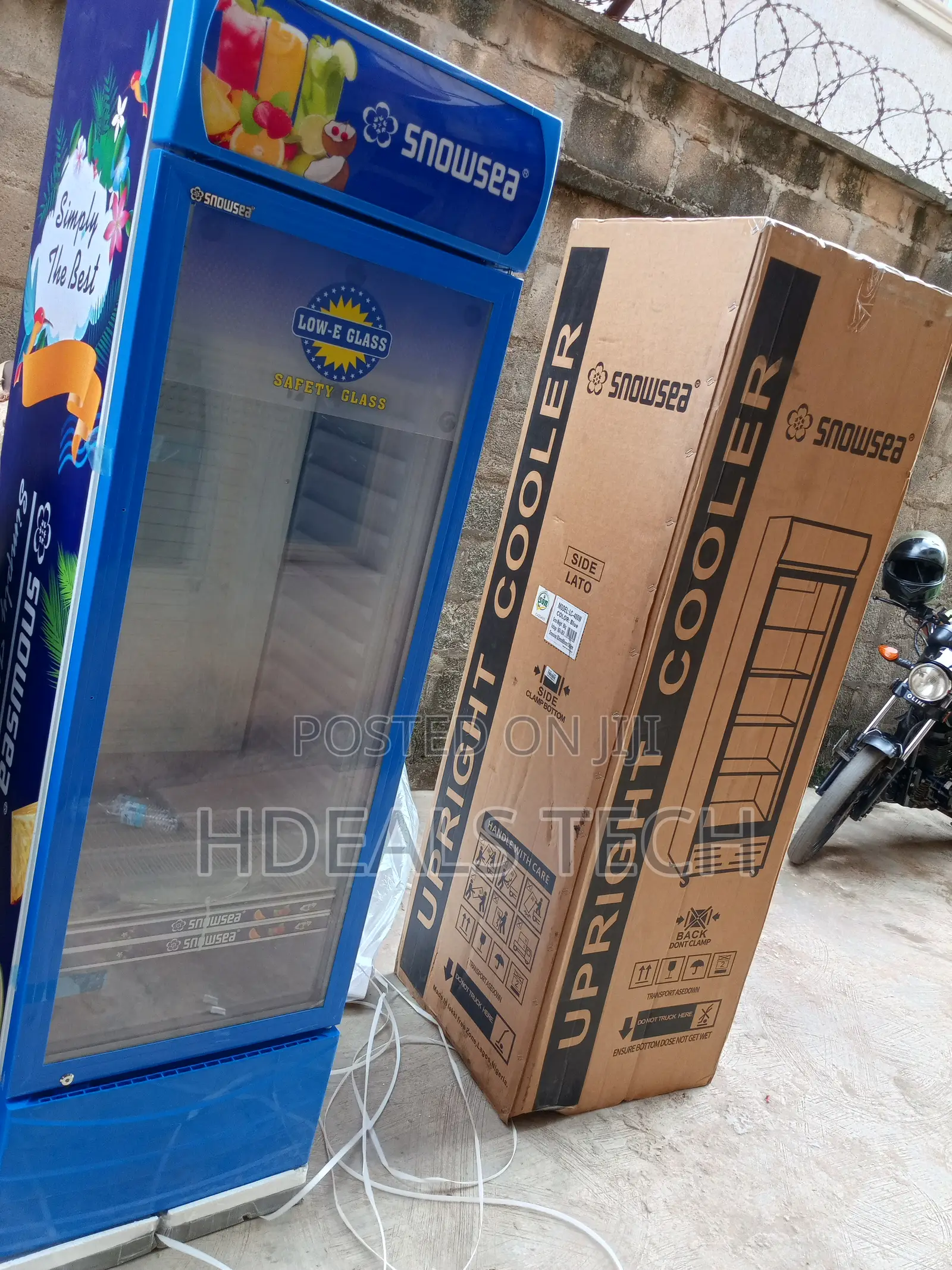 Upright Snowsea Refrigerator Lc-400w - Large 400l Capacity