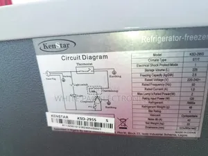 Original New Kenstar 265 L  Fridge / Freezer Energy Saving