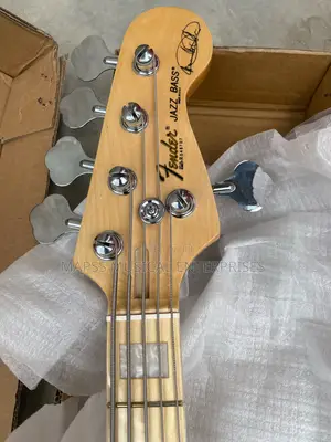 Fender Squier Five String Active Bass Electric Guitar.