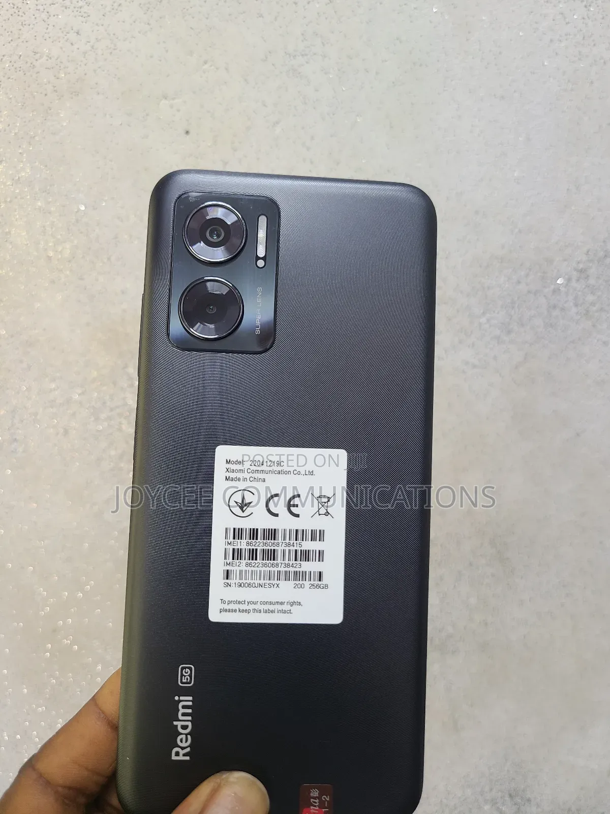 Xiaomi Redmi Note 11E 128 GB Black