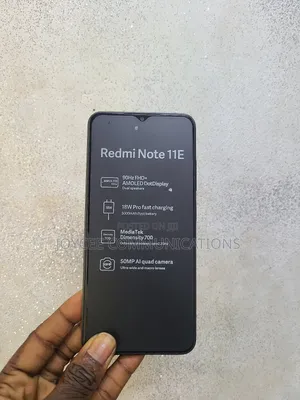 Xiaomi Redmi Note 11E 128 GB Black