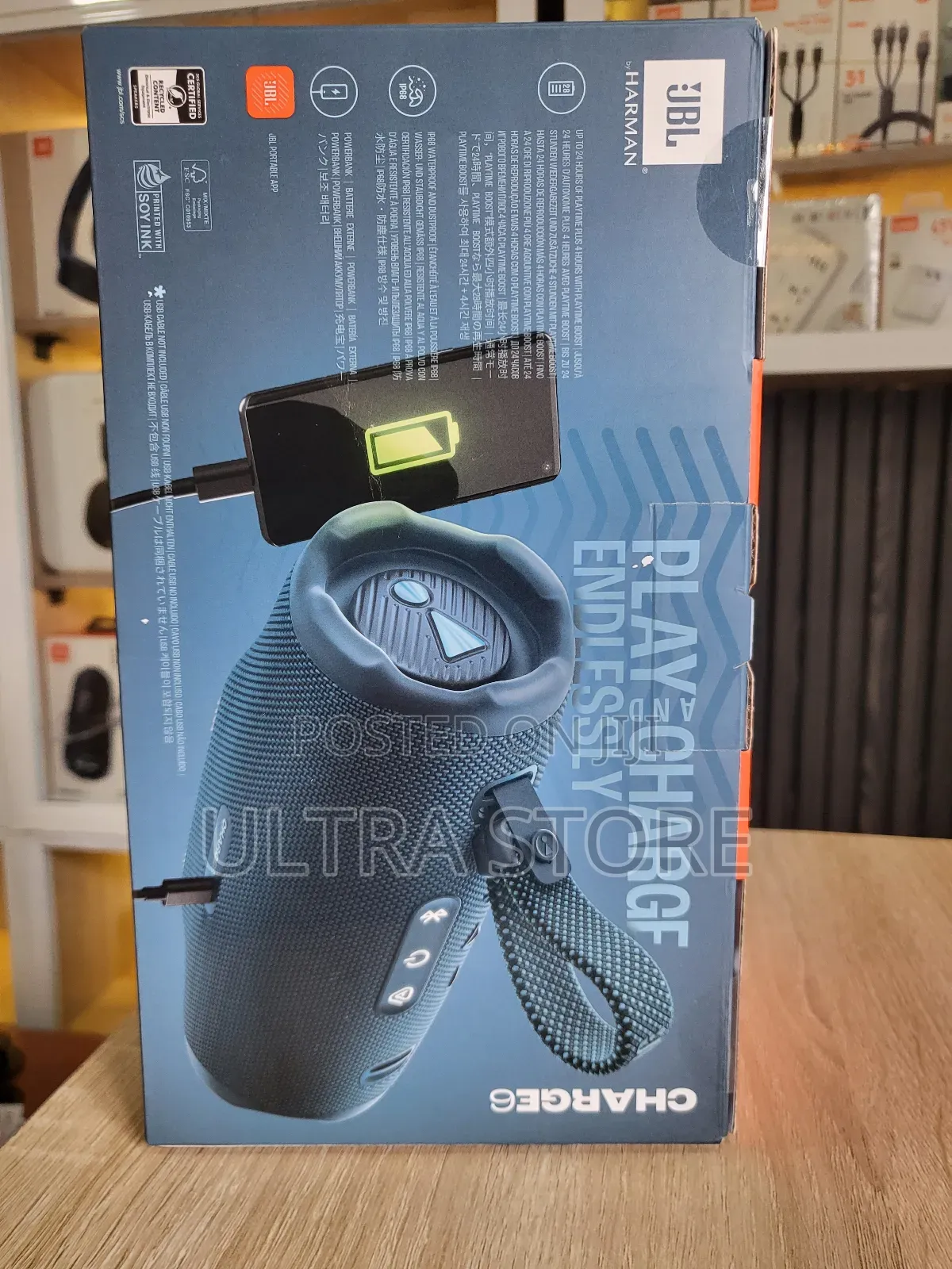 JBL Charge 6 Bluetooth Speaker