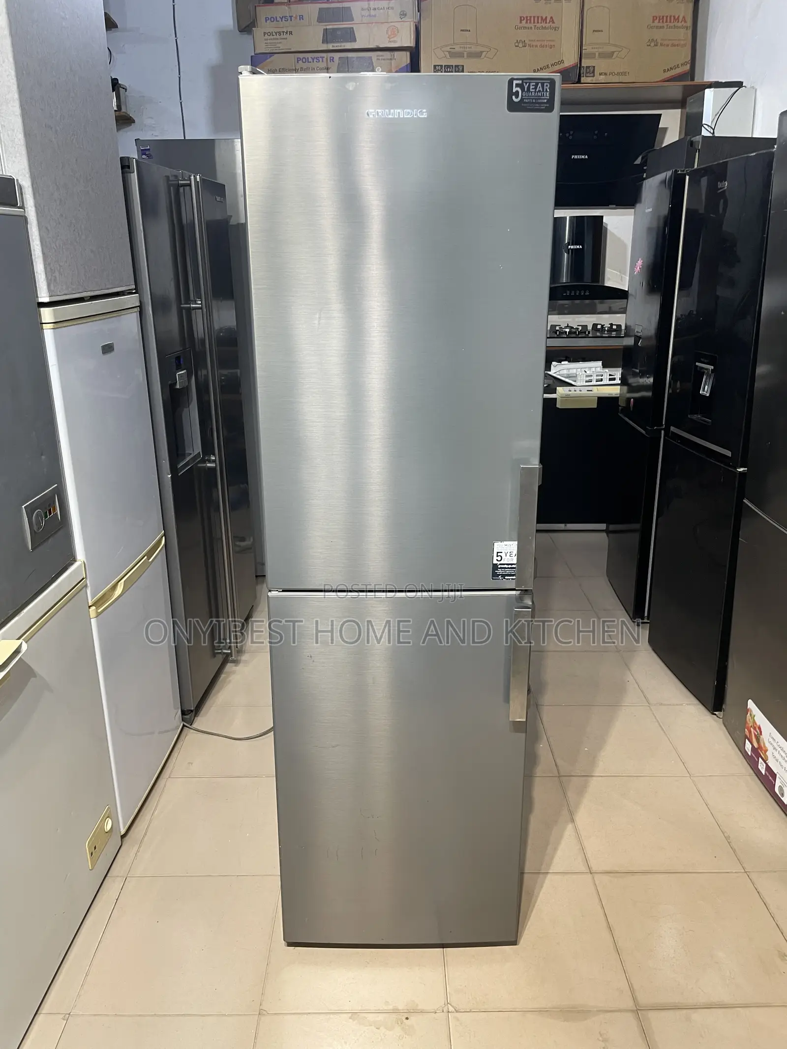 Grundig 300liters Double Door Refrigerator