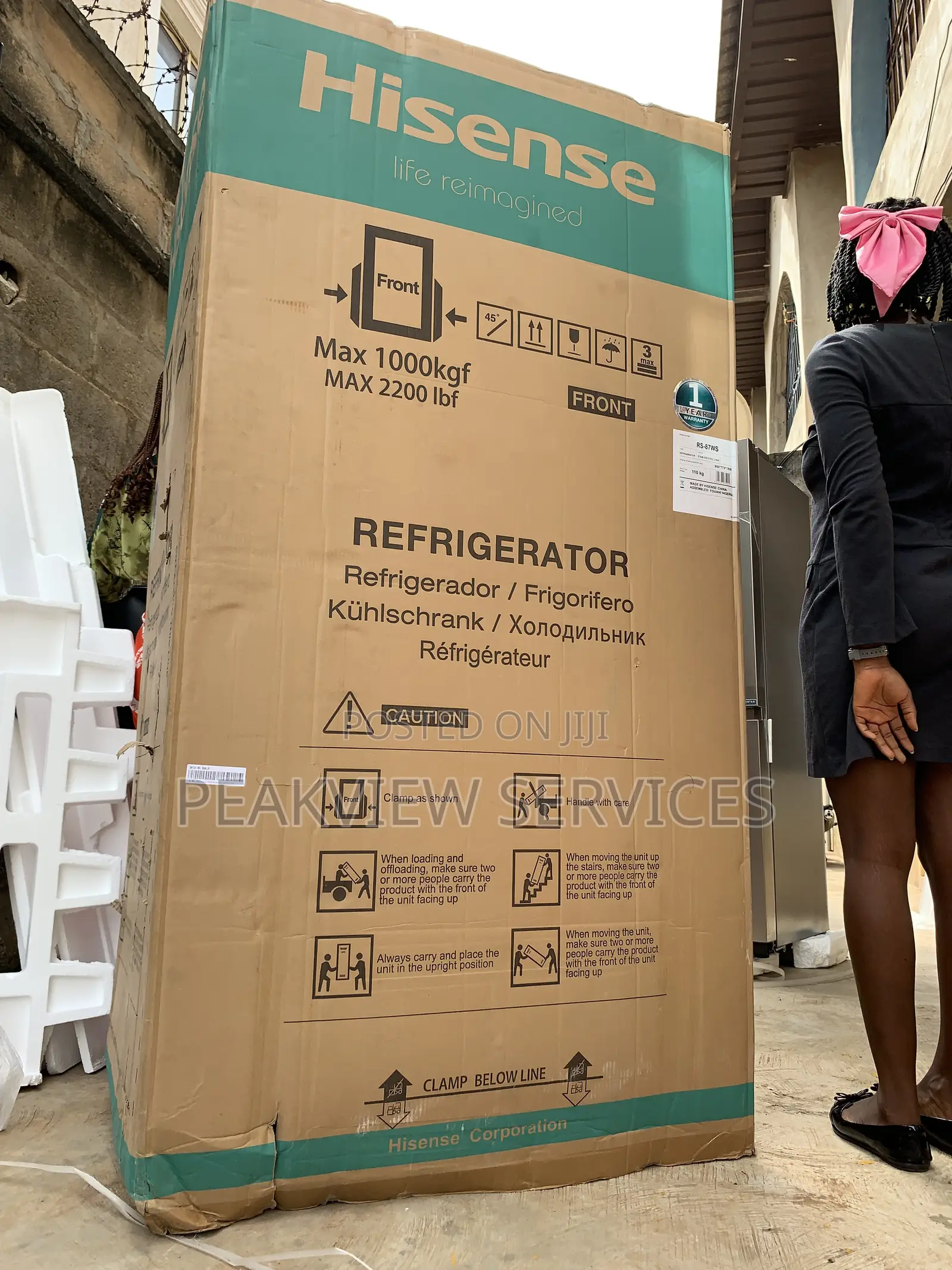Modern Design Hisense 634l Refrigerator