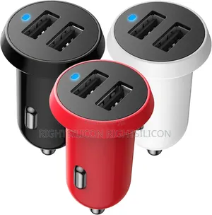 Usa Cigarette Lighter Car Usb Charger, 3 Pack